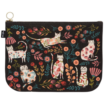 Zip Pouch Large Catbloom