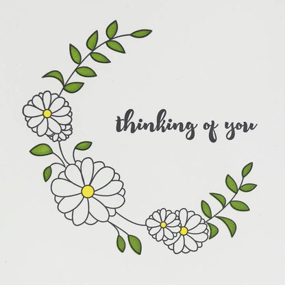 Thinking of You Letterpress Card