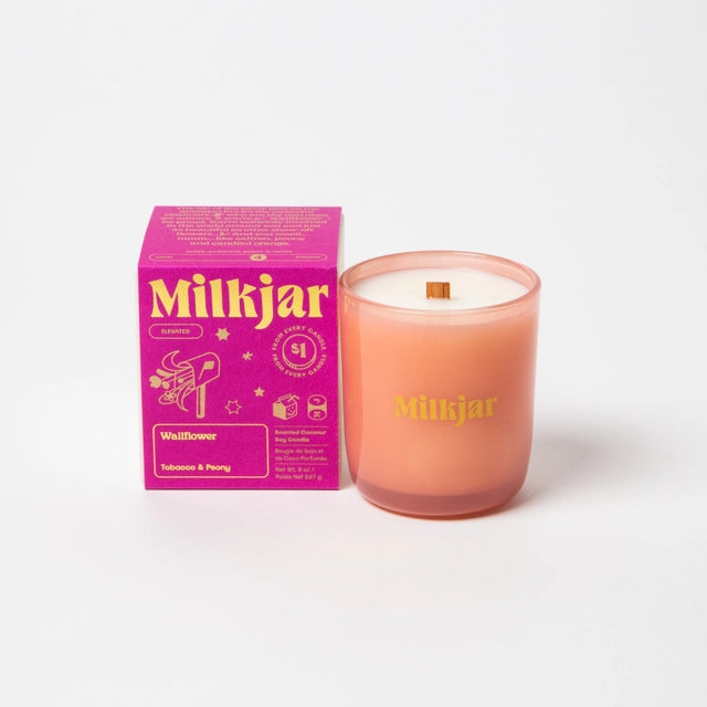 Wallflower Tobacco & Peony Coconut Soy Candle