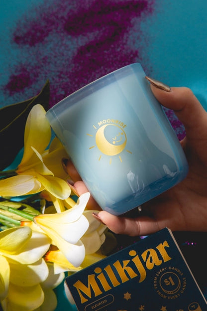 Moonrise Neroli & Plum Coconut Soy 8oz Candle