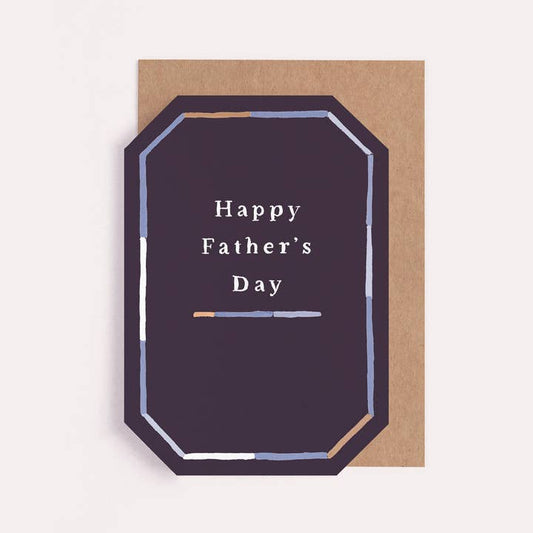 Geometric Father's Day Card