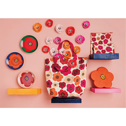 Poppy Snack Bags Set of 2