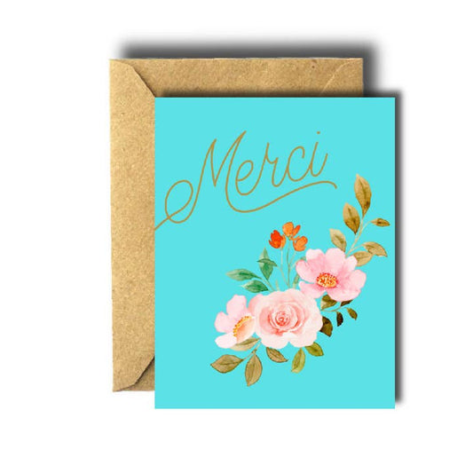 Merci Thank You Card