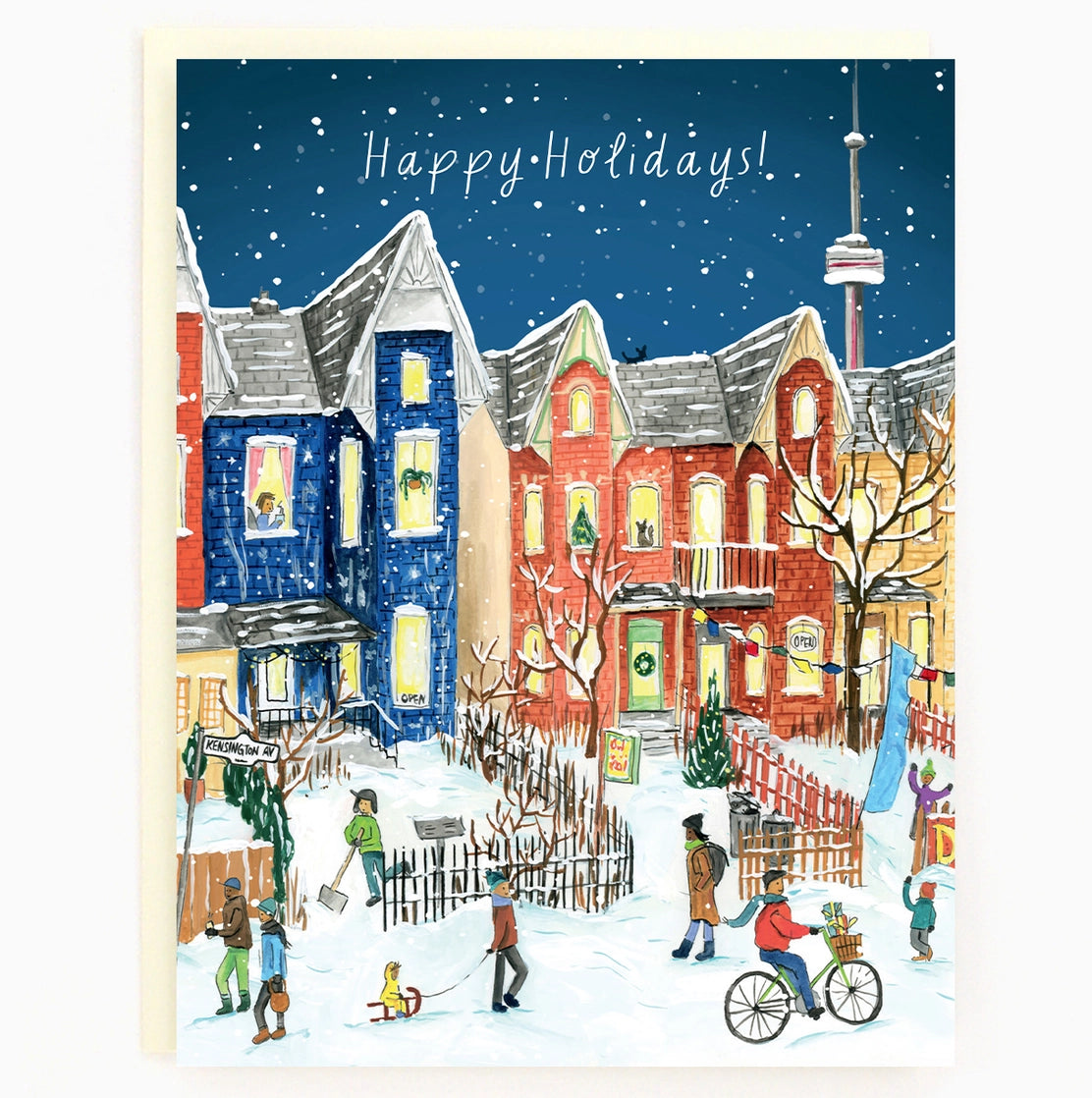 Toronto Kensington Market Holiday Card