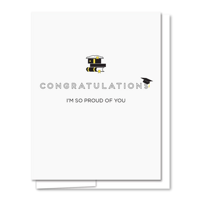 Graduation Letterpress Graduation Card