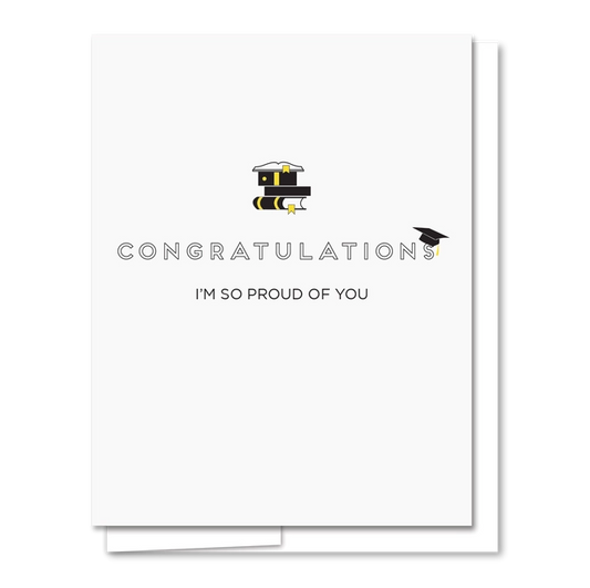 Graduation Letterpress Graduation Card