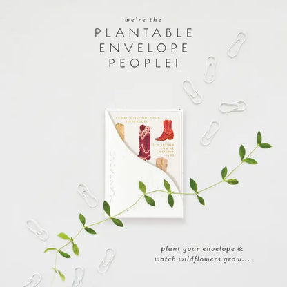 Not 1st Rodeo Sprout Mini Greeting Card