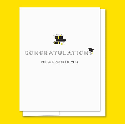 Graduation Letterpress Graduation Card