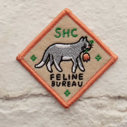 #40 SHC Feline Bureau - Felt Sticky Patch