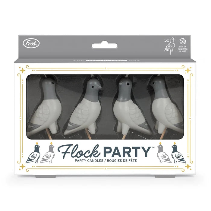 Flock Party Pigeon Candles