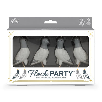 Flock Party Pigeon Candles