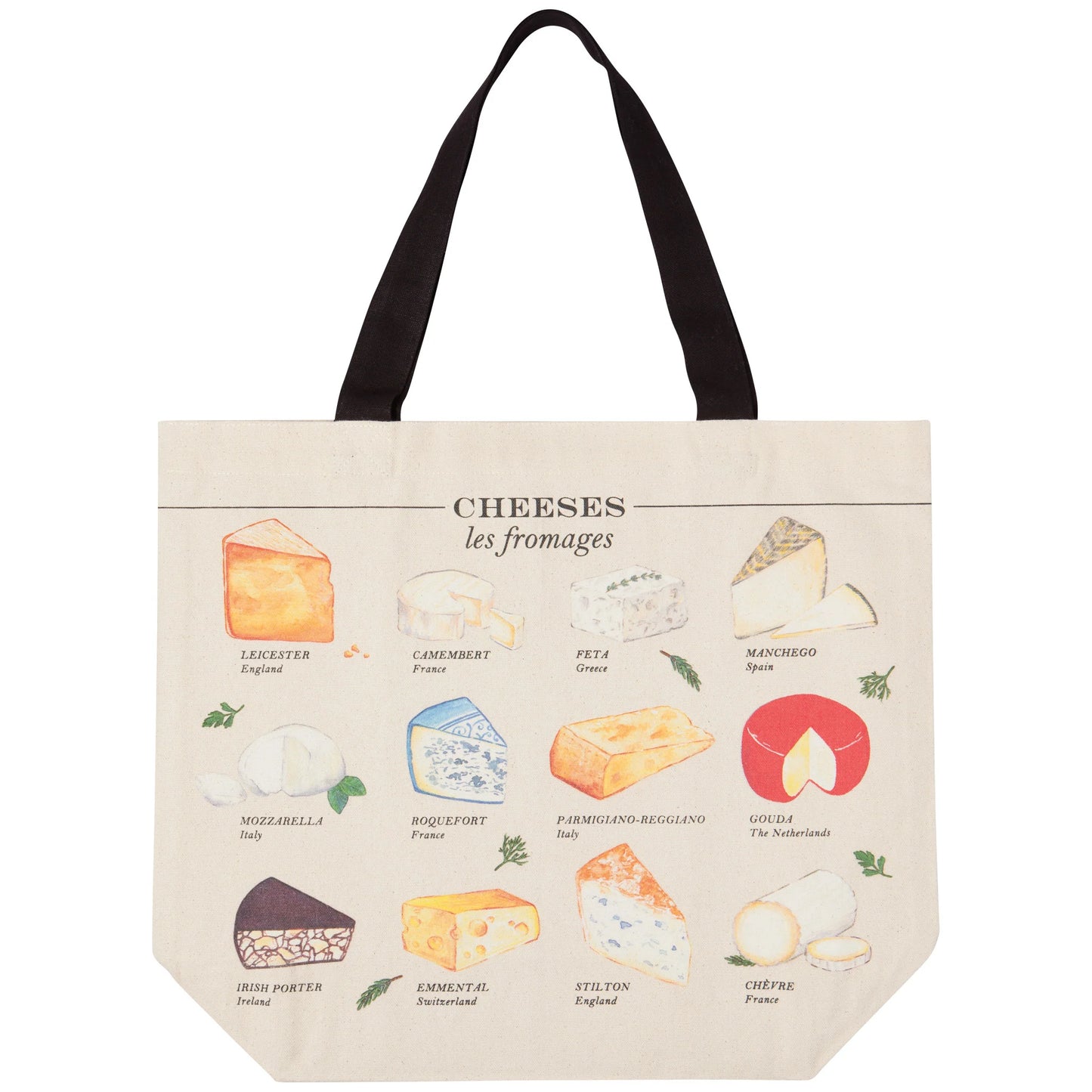 Les Fromages Tote Bag