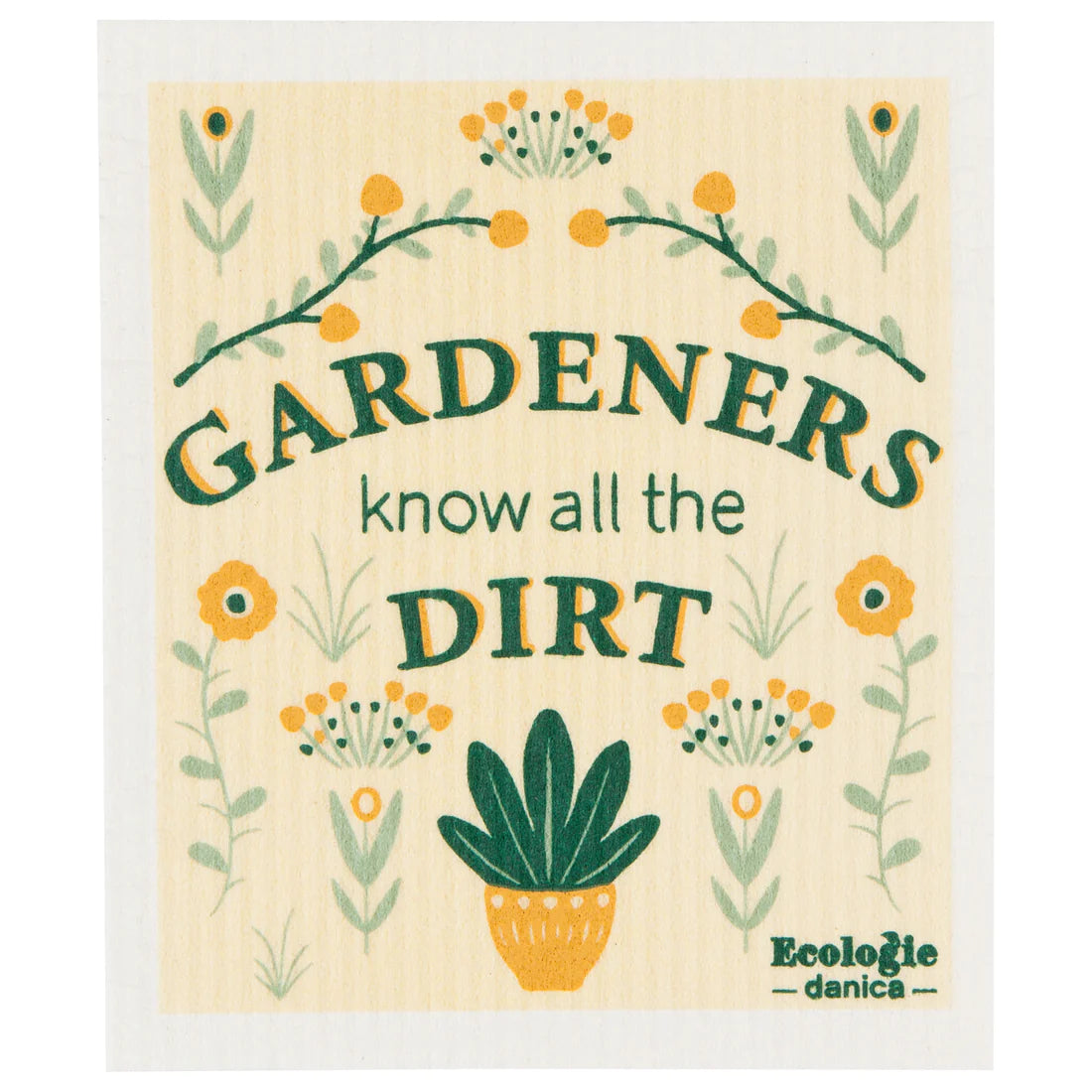 Swedish Dishcloth Smarty Plants