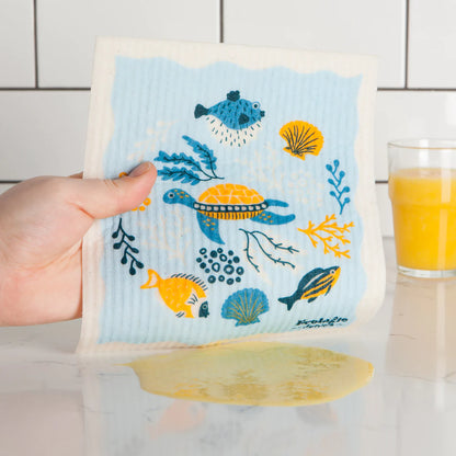 Swedish Dishcloth Under The Sea