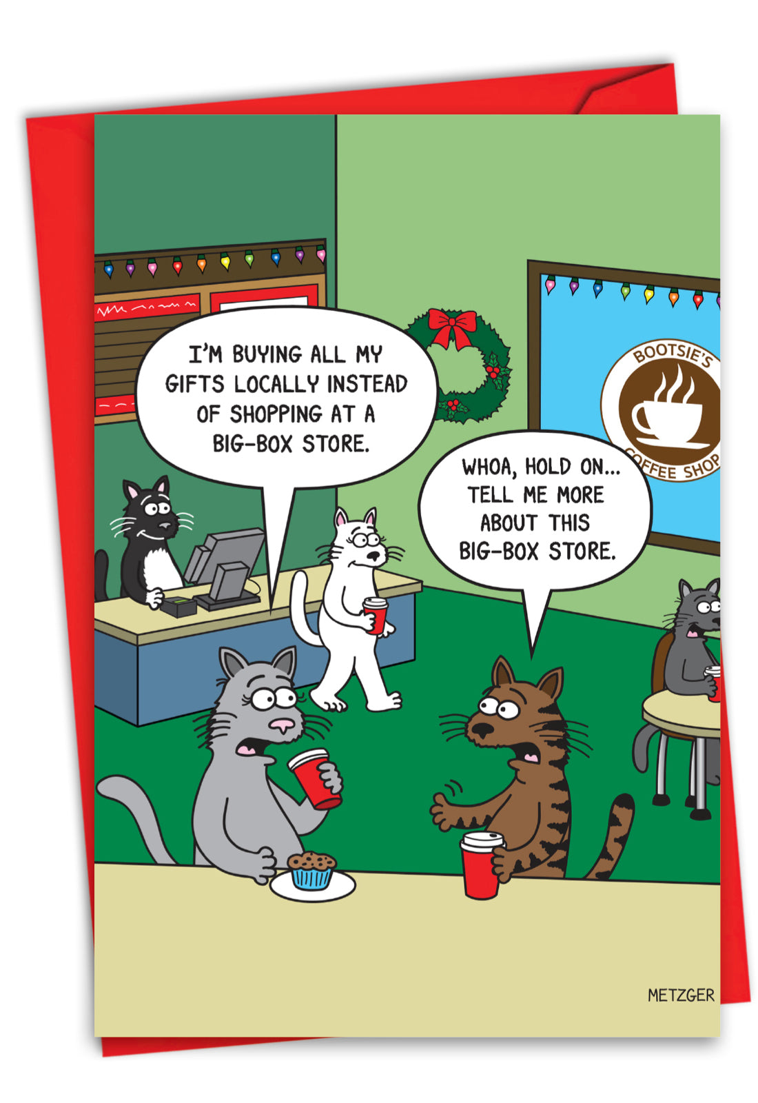 Local Gifts Christmas Card