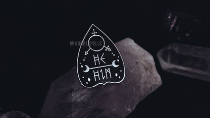 @54 Pin He/Him (Silver)