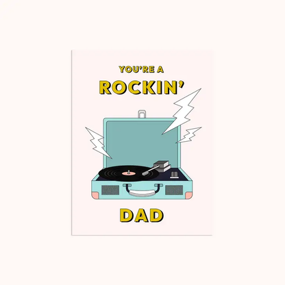 Rockin' Dad Card