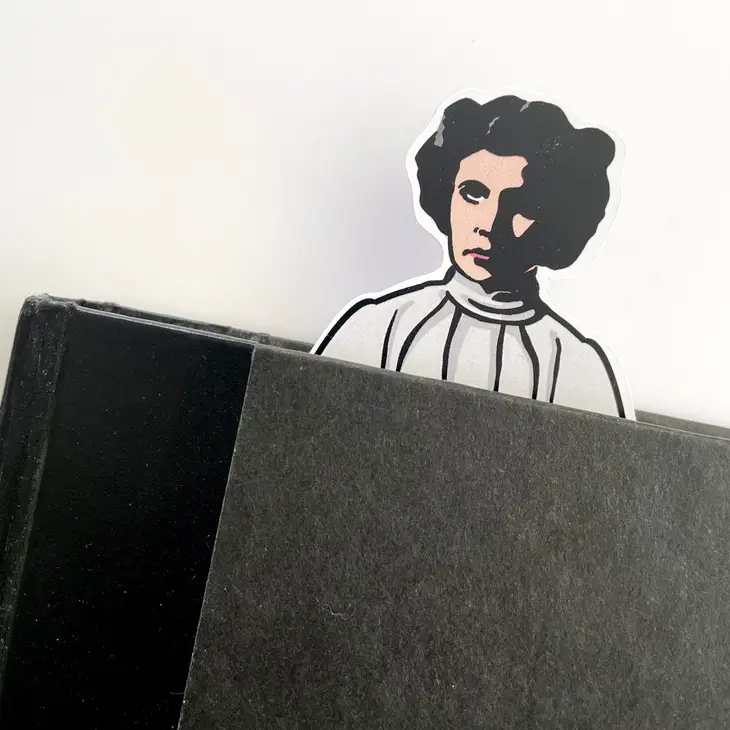 Star Wars Princess Leia Die Cut Bookmark