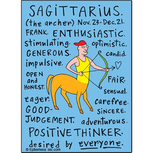 Sagittarius Nice Magnet