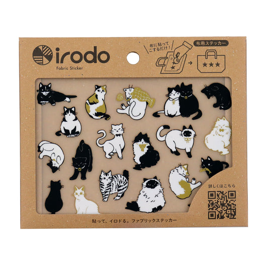 Irodo Decorative Fabric Transfer Sticker – Fashionable Cat