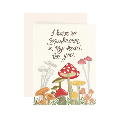 Mushroom in my Heart Card