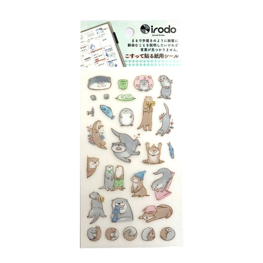 Irodo Paper Transfer Stickers – Otter
