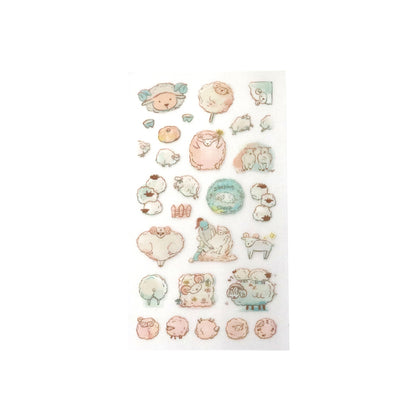Irodo Paper Transfer Stickers – Sheep