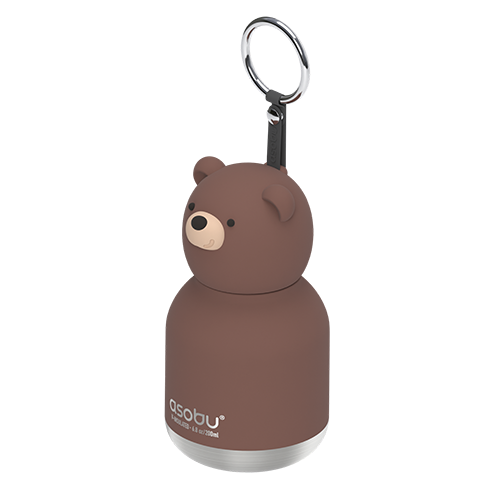 Mini Beastie Brown Bear Water Bottle