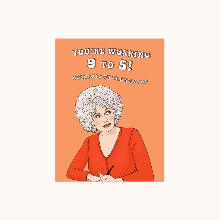 Workin' 9 To 5 Card