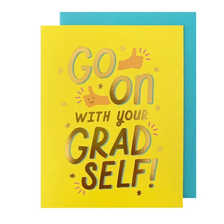 Grad Self Graduation Card