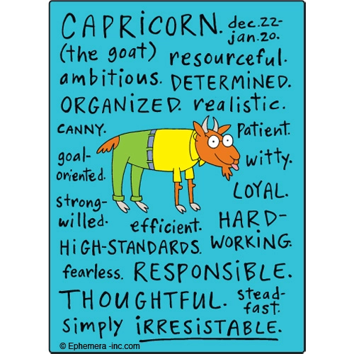 Nice Capricorn Magnet