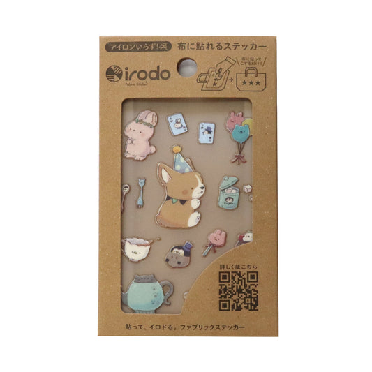 Irodo Decorative Fabric Transfer Sticker – Corgis and Sweets