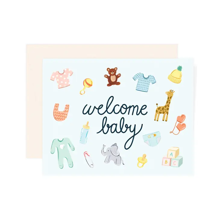 Welcome Baby Card