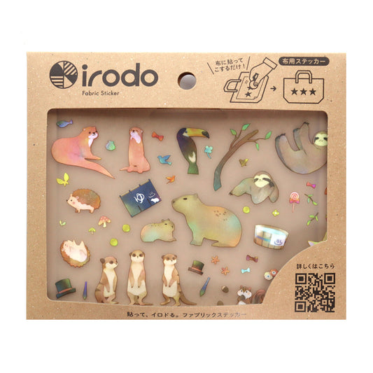 Irodo Decorative Fabric Transfer Sticker – Exotic Animals