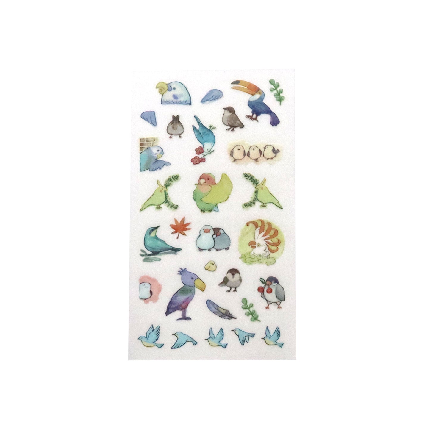 Irodo Paper Transfer Stickers – Bird
