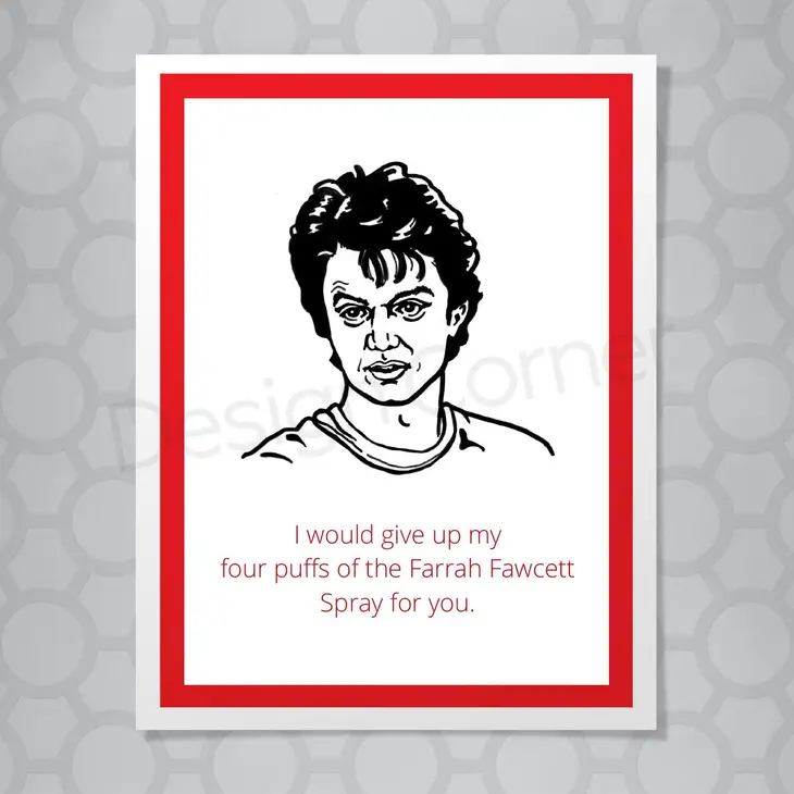 Stranger Things Steve Fawcett Spray Card