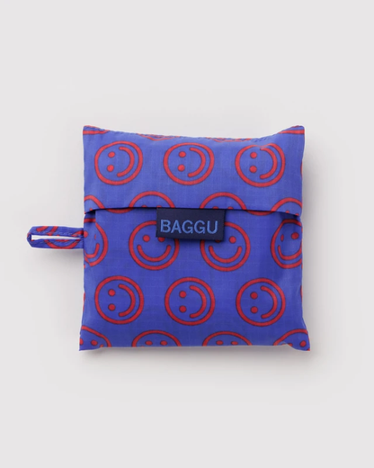 Standard Baggu - Mini Cobalt Happy