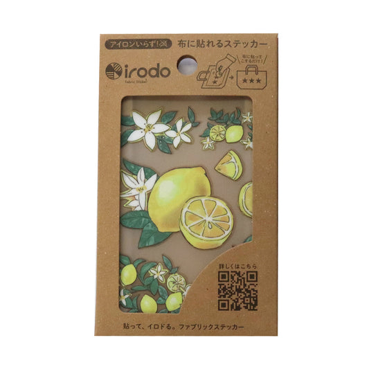 Irodo Decorative Fabric Transfer Sticker – Lemon