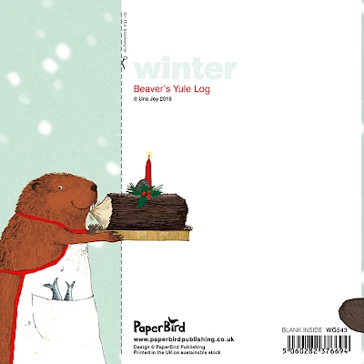 Beaver Yule Card