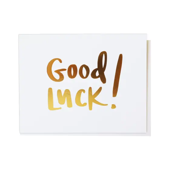 Good Luck! Greeting Card