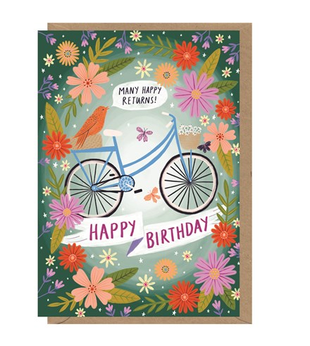 Birthday Bike Card