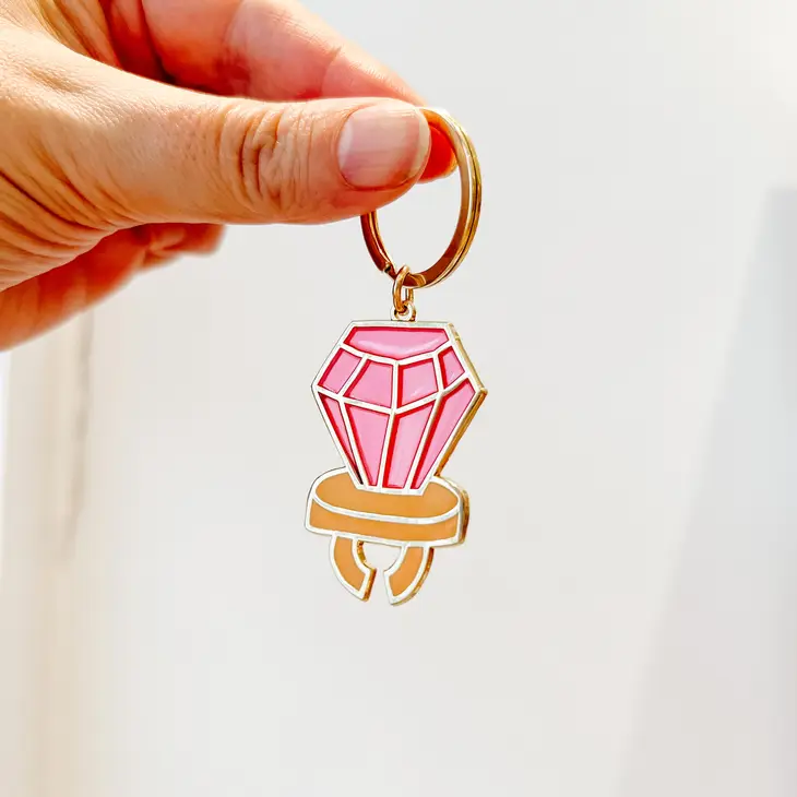 K2 Ring Pop Enamel Keychain,