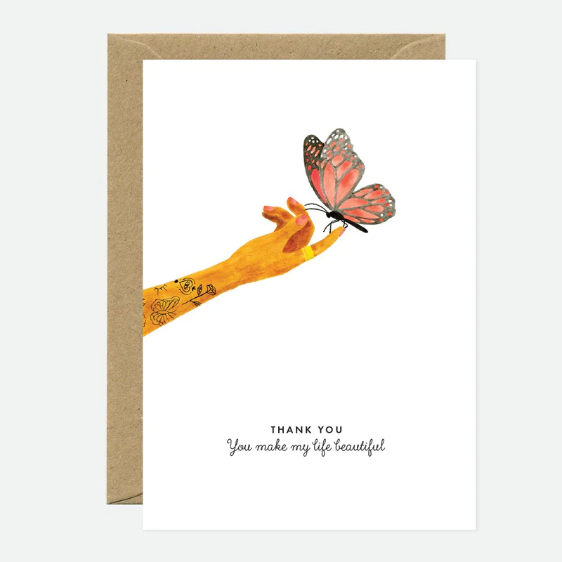 Life Beautiful Thank You Card