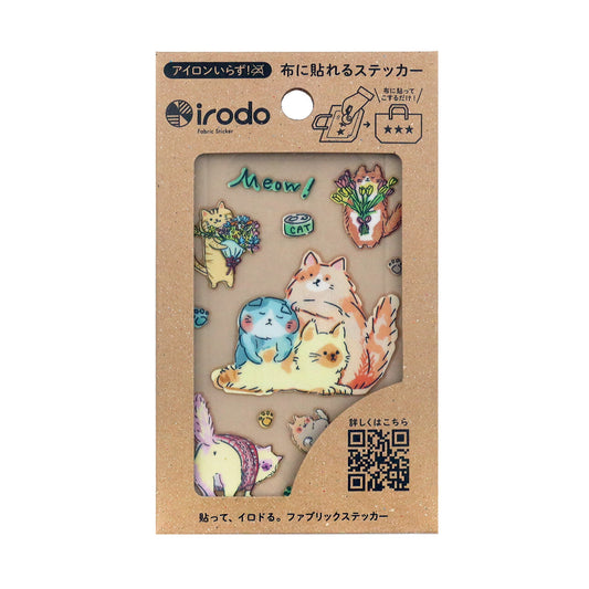 Irodo Decorative Fabric Transfer Sticker – Cat