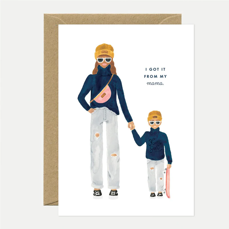 Mama Son Card