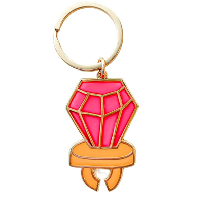 K2 Ring Pop Enamel Keychain,