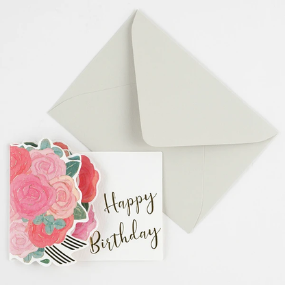 Pop-up Mini Card Rose