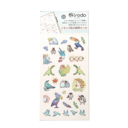Irodo Paper Transfer Stickers – Bird