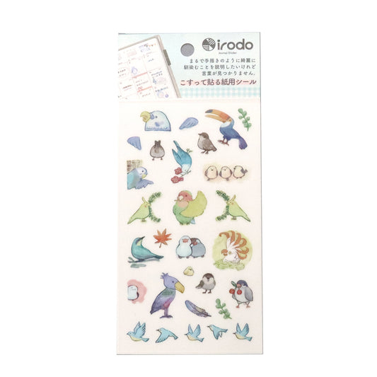 Irodo Paper Transfer Stickers – Bird
