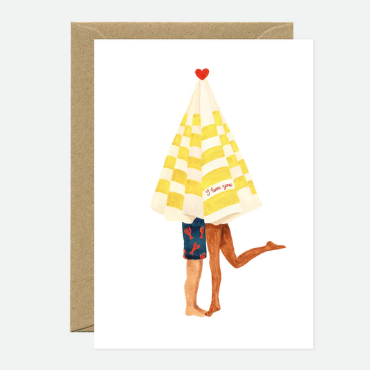 Beach Umbrella Card